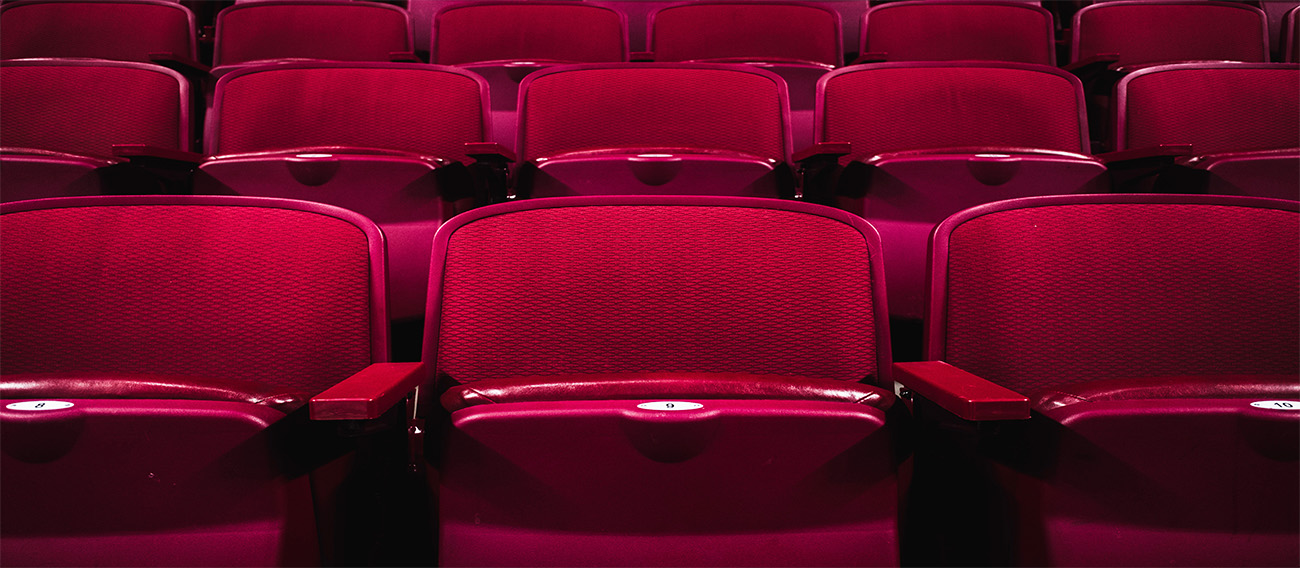 Movie Theater seats in Aspen, Colorado